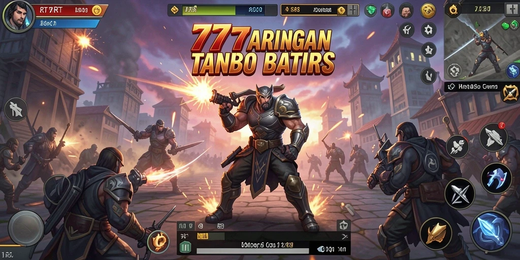 Gameplay seru dan intens di 777RT saat bertarung.