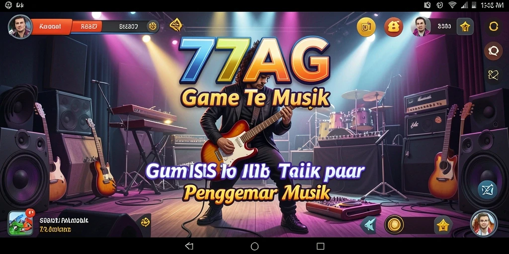 Gameplay 77AG yang seru dengan tantangan musik menarik.