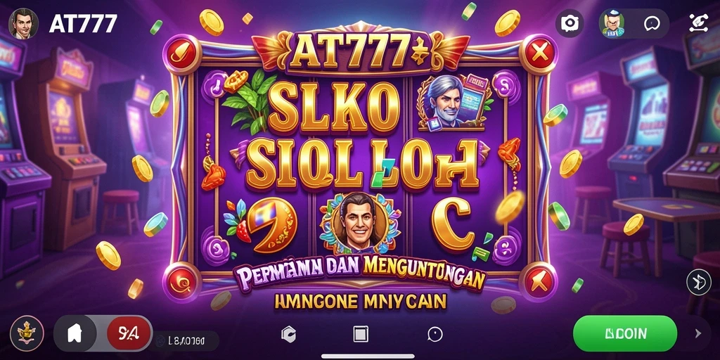 Tampilan gameplay menarik dari permainan Slot AT777.