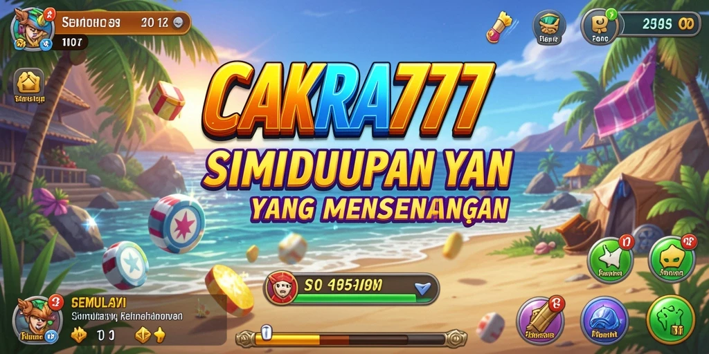 Screenshot permainan CAKRA777 menampilkan pengalaman simulasi yang mendalam.