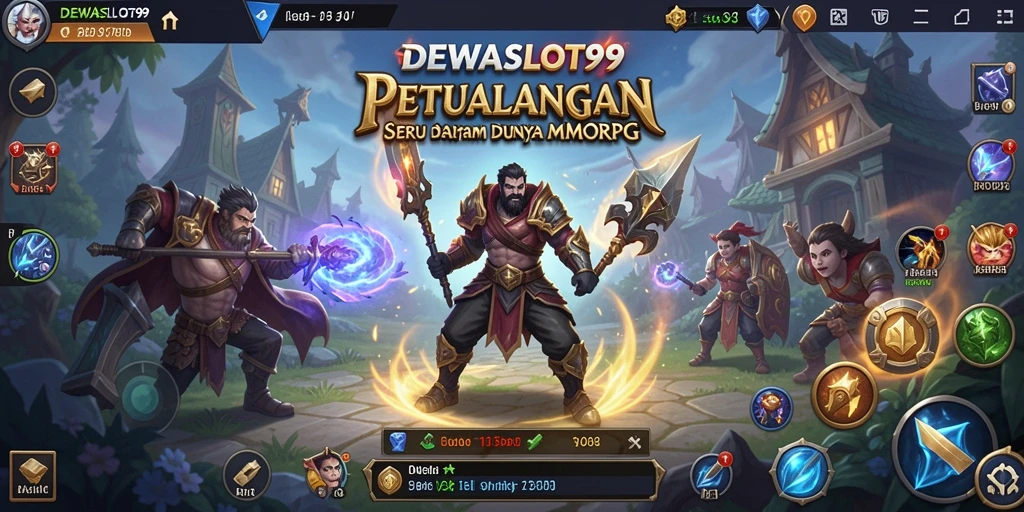 Tangkapan layar gameplay DEWASLOT99 yang menunjukkan petualangan seru.