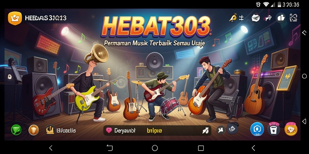 Gambaran gameplay HEBAT303 yang mengasyikkan dan interaktif.
