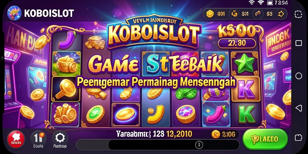Gameplay menarik dan mengasyikkan di KOBOISLOT.