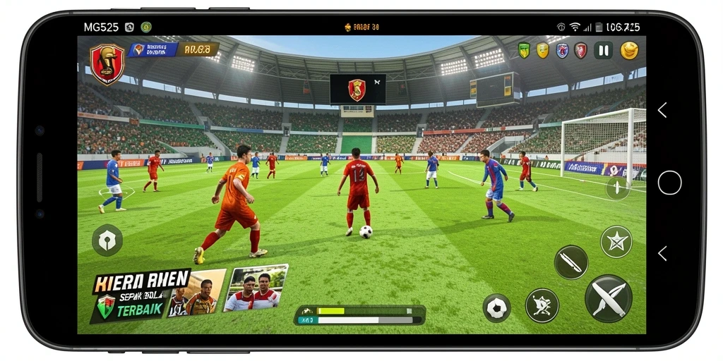 Tampilan gameplay MG525 yang menarik dan memukau.