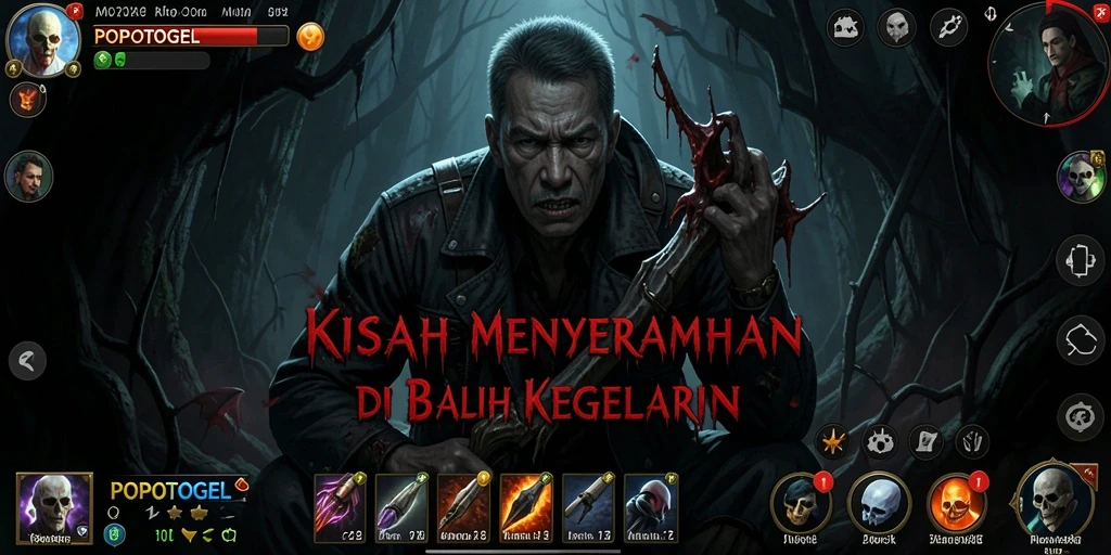 Tangkapan layar menunjukkan suasana mencekam dari gameplay yang menakutkan.